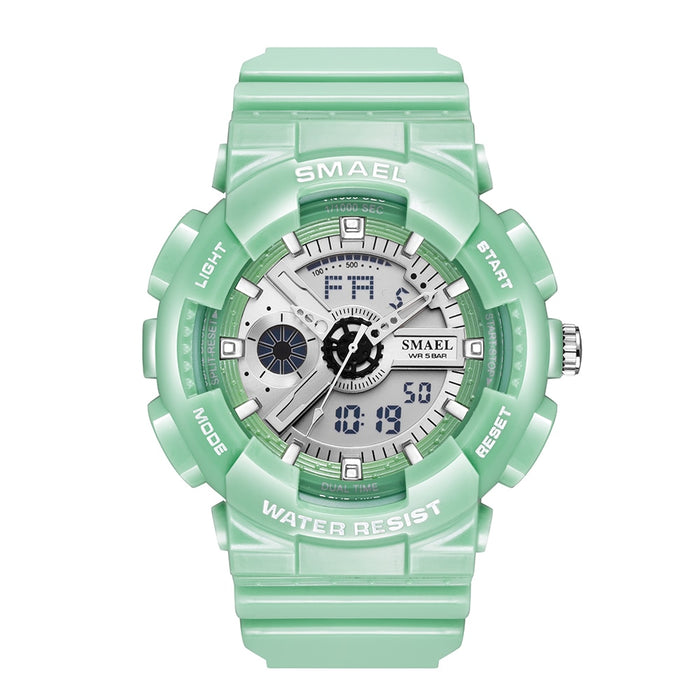 SMAEL 8026 Top Brand Men's Watches Luxury LED Sport Waterproof Military Watch Men Casual Digital Chronograph Clock Relogios Masculino - eZthings USA WE SORT ALL THE CRAZIEST GADGETS, GIZMOS, TOYS & TECHNOLOGY, SO YOU DON'T HAVE TO.