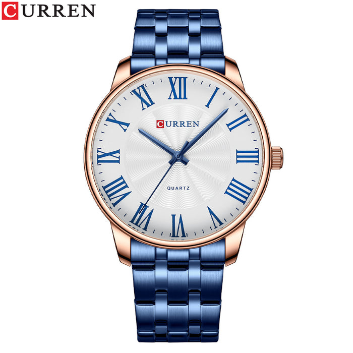 Men's Watch Fashion Men's Watch Business Quartz Watch Steel Band Watch - eZthings USA WE SORT ALL THE CRAZIEST GADGETS, GIZMOS, TOYS & TECHNOLOGY, SO YOU DON'T HAVE TO.