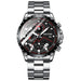 Fashion New Mens Watches BELUSHI Top Brand Luxury Chronograph Full Steel Waterproof Quartz Watch Men Date Sports Clock - eZthings USA WE SORT ALL THE CRAZIEST GADGETS, GIZMOS, TOYS & TECHNOLOGY, SO YOU DON'T HAVE TO.