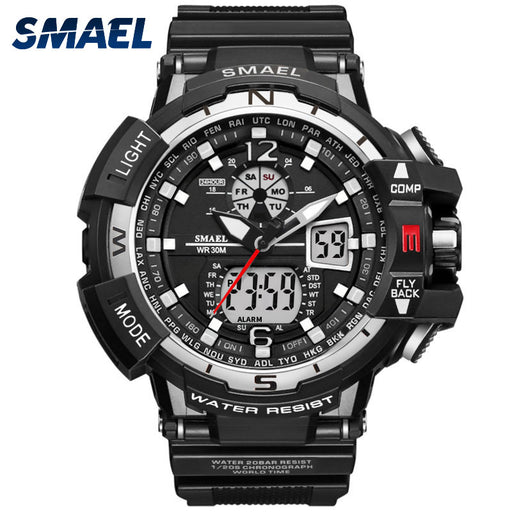 SMAEL 1376C Casual Watch Men Waterproof montre homme Men's Writswatch LED Digital Watches Men Clock Led reloj hombre  Big Sport Watches - eZthings USA WE SORT ALL THE CRAZIEST GADGETS, GIZMOS, TOYS & TECHNOLOGY, SO YOU DON'T HAVE TO.