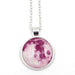 Glowing Jewelry Full Moon Necklace Handmade Glass Dome Lunar Eclipse Necklace Glow in the dark Pendant Jewelry - eZthings USA WE SORT ALL THE CRAZIEST GADGETS, GIZMOS, TOYS & TECHNOLOGY, SO YOU DON'T HAVE TO.
