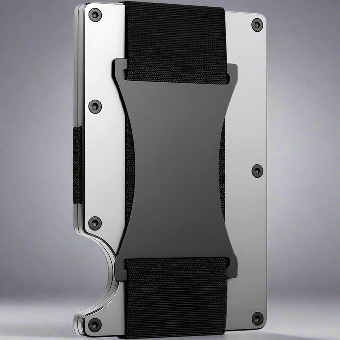Carbon Fiber Wallet - RFID Blocking Metal Card Holder