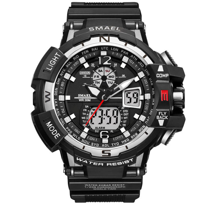 SMAEL 1376C Casual Watch Men Waterproof montre homme Men's Writswatch LED Digital Watches Men Clock Led reloj hombre  Big Sport Watches - eZthings USA WE SORT ALL THE CRAZIEST GADGETS, GIZMOS, TOYS & TECHNOLOGY, SO YOU DON'T HAVE TO.