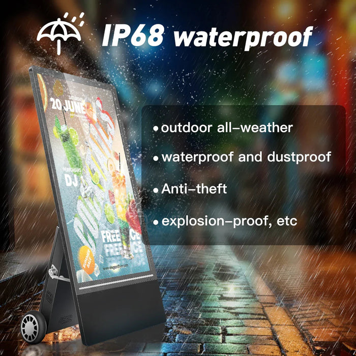 REHISK 43" Outdoor Digital Kiosk RE43OSD1 - eZthings USA WE SORT ALL THE CRAZIEST GADGETS, GIZMOS, TOYS & TECHNOLOGY, SO YOU DON'T HAVE TO.