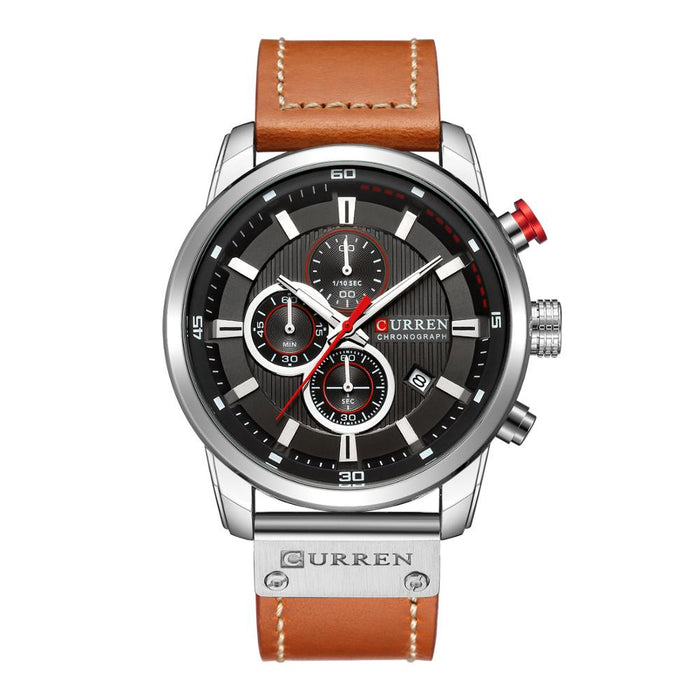 Watch Top Brand Man Watches with Chronograph Sports Waterproof Clock Man Watches Military Luxury Men's Watch Analog Quartz - eZthings USA WE SORT ALL THE CRAZIEST GADGETS, GIZMOS, TOYS & TECHNOLOGY, SO YOU DON'T HAVE TO.