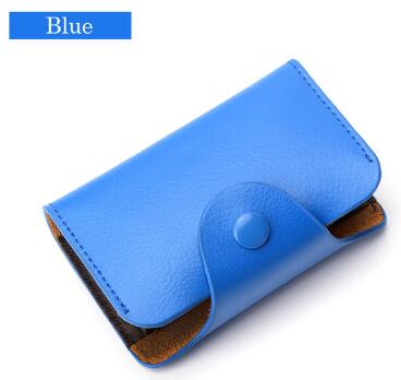Genuine Leather Card Wallet for Men and Women Cowhide Business Card Holder Credit Card Purse - eZthings USA WE SORT ALL THE CRAZIEST GADGETS, GIZMOS, TOYS & TECHNOLOGY, SO YOU DON'T HAVE TO.