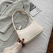 Soft PU Leather Women Purple Underarm Bag Retro Solid Color Ladies Baguette Handbags Fashion Design Girls Small Shoulder Bags - eZthings USA WE SORT ALL THE CRAZIEST GADGETS, GIZMOS, TOYS & TECHNOLOGY, SO YOU DON'T HAVE TO.