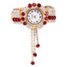 New Fashion Women's Full Diamond Alloy Fashion Watch Creative Tassel Quartz Bracelet Watch Women's Style - eZthings USA WE SORT ALL THE CRAZIEST GADGETS, GIZMOS, TOYS & TECHNOLOGY, SO YOU DON'T HAVE TO.