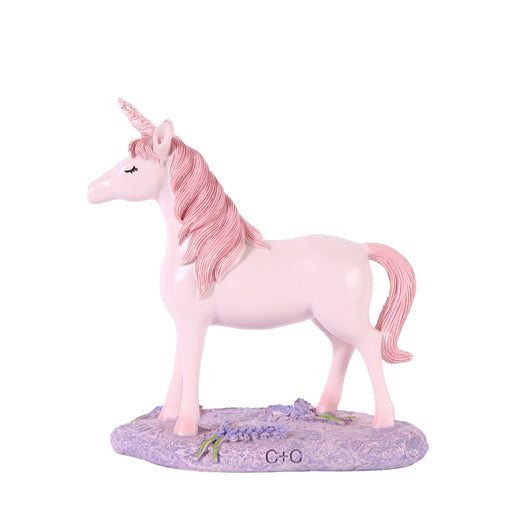 Pink Unicorn Resin Craft Pony Ornament - eZthings USA WE SORT ALL THE CRAZIEST GADGETS, GIZMOS, TOYS & TECHNOLOGY, SO YOU DON'T HAVE TO.
