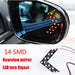 2pcs Arrow Panel 14 SMD LED Car Side Mirror Indicator Light Auto Turn Signal Light Car Styling LED Rear View Mirror AE - eZthings USA WE SORT ALL THE CRAZIEST GADGETS, GIZMOS, TOYS & TECHNOLOGY, SO YOU DON'T HAVE TO.