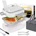 Kitchen ware 1.5L Cookware Sets Heater Portable Electric Lunch Boxes stainless steel Container with Insulation Bag for Car Truck - eZthings USA WE SORT ALL THE CRAZIEST GADGETS, GIZMOS, TOYS & TECHNOLOGY, SO YOU DON'T HAVE TO.