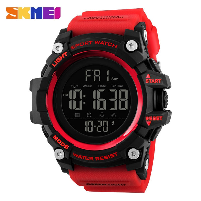 SKMEI 1384 Countdown Stopwatch Sport Watch Mens Watches Top Brand Luxury Men Wrist Watch Waterproof LED Electronic Digital Male Watch - eZthings USA WE SORT ALL THE CRAZIEST GADGETS, GIZMOS, TOYS & TECHNOLOGY, SO YOU DON'T HAVE TO.