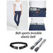 Buckle-free Stretch Belt Invisible Casual Elastic Waist Leather Belt - eZthings USA WE SORT ALL THE CRAZIEST GADGETS, GIZMOS, TOYS & TECHNOLOGY, SO YOU DON'T HAVE TO.