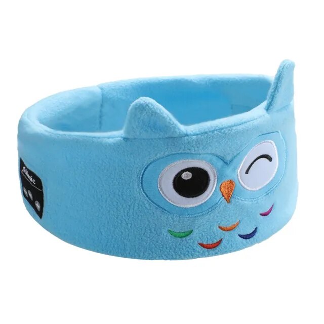 eThings Soft Elastic Comfortable Wireless Music Earphones Kids Animal Sleeping Headphones Eye Mask Bluetooth V5.0 Headphones Headband - eZthings USA WE SORT ALL THE CRAZIEST GADGETS, GIZMOS, TOYS & TECHNOLOGY, SO YOU DON'T HAVE TO.
