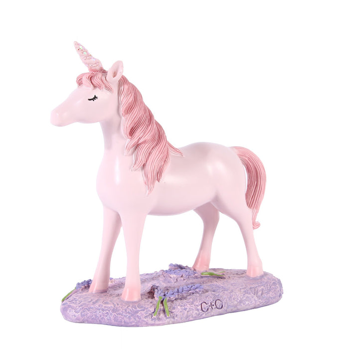 Pink Unicorn Resin Craft Pony Ornament - eZthings USA WE SORT ALL THE CRAZIEST GADGETS, GIZMOS, TOYS & TECHNOLOGY, SO YOU DON'T HAVE TO.