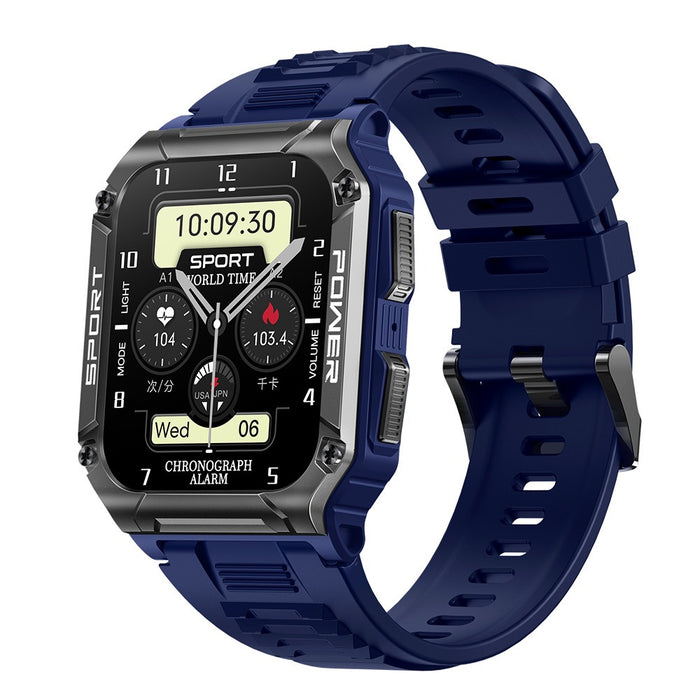 Reloj inteligente eThings NX6 llamada Bluetooth pantalla grande de 1,95 pulgadas brújula frecuencia cardíaca oxígeno en sangre IP68 resistente al agua