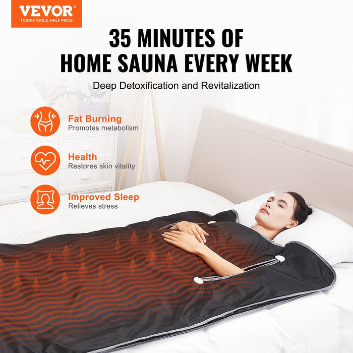 🔥 Portable Far Infrared Sauna Blanket - eZthings USA WE SORT ALL THE CRAZIEST GADGETS, GIZMOS, TOYS & TECHNOLOGY, SO YOU DON'T HAVE TO.