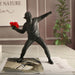 Banksy Flower Throwing Boys Art Decoration Decoration Decoration Fashion Creative Home Decoration - eZthings USA WE SORT ALL THE CRAZIEST GADGETS, GIZMOS, TOYS & TECHNOLOGY, SO YOU DON'T HAVE TO.