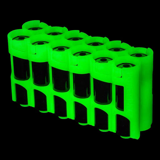12 AA Pack Battery Caddy (Moonshine) - eZthings USA WE SORT ALL THE CRAZIEST GADGETS, GIZMOS, TOYS & TECHNOLOGY, SO YOU DON'T HAVE TO.