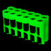 12 AA Pack Battery Caddy (Moonshine) - eZthings USA WE SORT ALL THE CRAZIEST GADGETS, GIZMOS, TOYS & TECHNOLOGY, SO YOU DON'T HAVE TO.