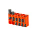 12 AA Pack Battery Caddy (Orange) - eZthings USA WE SORT ALL THE CRAZIEST GADGETS, GIZMOS, TOYS & TECHNOLOGY, SO YOU DON'T HAVE TO.