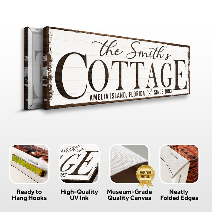 Cottage Beach House Sign II