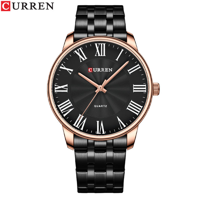 Men's Watch Fashion Men's Watch Business Quartz Watch Steel Band Watch - eZthings USA WE SORT ALL THE CRAZIEST GADGETS, GIZMOS, TOYS & TECHNOLOGY, SO YOU DON'T HAVE TO.