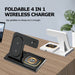 eThings 3 in 1 wireless charger supports fast charging and multifunctional wireless charging - eZthings USA WE SORT ALL THE CRAZIEST GADGETS, GIZMOS, TOYS & TECHNOLOGY, SO YOU DON'T HAVE TO.