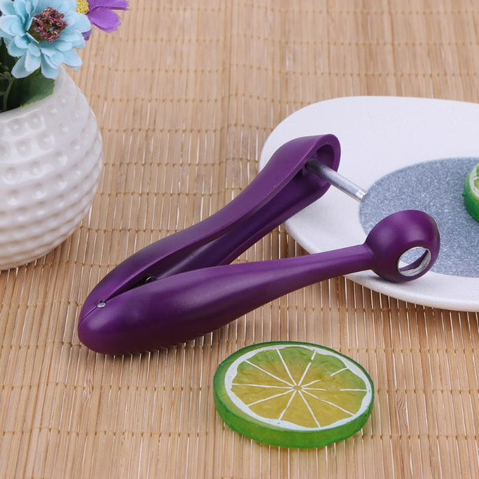 Stainless Steel Cherry Pitter Fruit Core Seed Remover Tools Cherries Corer Fruit Tool Gadgets Kitchen Accessories