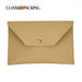 New Simple Large Capacity Envelope Bag Mobile Phone Lipstick Double Side Leather Carry On Bag Female Makeup Brush Storage Bag Brush Bag - eZthings USA WE SORT ALL THE CRAZIEST GADGETS, GIZMOS, TOYS & TECHNOLOGY, SO YOU DON'T HAVE TO.