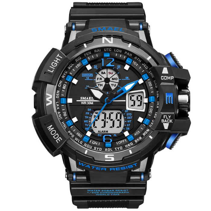 SMAEL 1376C Casual Watch Men Waterproof montre homme Men's Writswatch LED Digital Watches Men Clock Led reloj hombre  Big Sport Watches - eZthings USA WE SORT ALL THE CRAZIEST GADGETS, GIZMOS, TOYS & TECHNOLOGY, SO YOU DON'T HAVE TO.