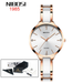 NIBOSI Luxury Ceramic Bracelet Watches Ladies Creative Quartz Watch For Women Female Clock Relogio Feminino Montre Femme 2330 - eZthings USA WE SORT ALL THE CRAZIEST GADGETS, GIZMOS, TOYS & TECHNOLOGY, SO YOU DON'T HAVE TO.