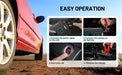 Car mounted tire inflator emergency start power supply Jump Starter - eZthings USA WE SORT ALL THE CRAZIEST GADGETS, GIZMOS, TOYS & TECHNOLOGY, SO YOU DON'T HAVE TO.