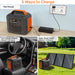 296Wh Portable Solar Power Station - eZthings USA WE SORT ALL THE CRAZIEST GADGETS, GIZMOS, TOYS & TECHNOLOGY, SO YOU DON'T HAVE TO.
