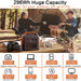 296Wh Portable Solar Power Station - eZthings USA WE SORT ALL THE CRAZIEST GADGETS, GIZMOS, TOYS & TECHNOLOGY, SO YOU DON'T HAVE TO.