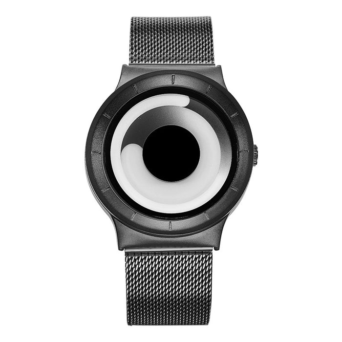 Men and women creative fashion whirlpool no pointer couple watch - eZthings USA WE SORT ALL THE CRAZIEST GADGETS, GIZMOS, TOYS & TECHNOLOGY, SO YOU DON'T HAVE TO.