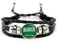 Country Flags Leather Bracelets - eZthings USA WE SORT ALL THE CRAZIEST GADGETS, GIZMOS, TOYS & TECHNOLOGY, SO YOU DON'T HAVE TO.