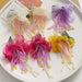 Personality Bohemian Handmade Beaded Chiffon Flower Earrings - eZthings USA WE SORT ALL THE CRAZIEST GADGETS, GIZMOS, TOYS & TECHNOLOGY, SO YOU DON'T HAVE TO.