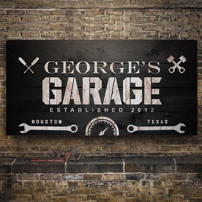 Man Cave Garage Sign - eZthings USA WE SORT ALL THE CRAZIEST GADGETS, GIZMOS, TOYS & TECHNOLOGY, SO YOU DON'T HAVE TO.