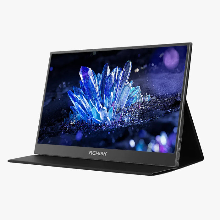 ReHisk RE-15.6FC - 15.6'' FHD 1080P Portable Monitor With Full Cover - eZthings USA WE SORT ALL THE CRAZIEST GADGETS, GIZMOS, TOYS & TECHNOLOGY, SO YOU DON'T HAVE TO.