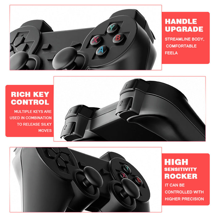 Retro 4K HDMI Game Stick – 30K+ Games with 2 Wireless Controllers