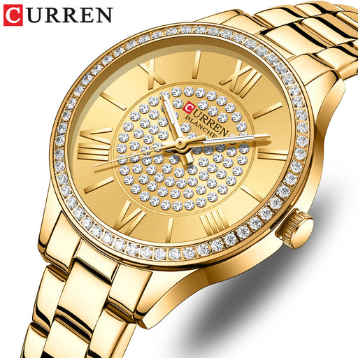 Ladies Watch Fashion Steel Band Watch Casual Ladies Watch Quartz Watch Watch - eZthings USA WE SORT ALL THE CRAZIEST GADGETS, GIZMOS, TOYS & TECHNOLOGY, SO YOU DON'T HAVE TO.