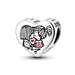 Copper plated S925 silver FOREVER colorful heart clip beads string DIY bracelet necklace - eZthings USA WE SORT ALL THE CRAZIEST GADGETS, GIZMOS, TOYS & TECHNOLOGY, SO YOU DON'T HAVE TO.