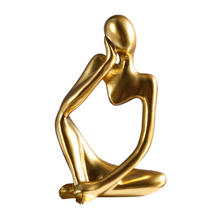 Mini Abstract Character Decorations, Home Decorations, Hallway Decorations, Living Room Model Rooms, Creative Resin Crafts - eZthings USA WE SORT ALL THE CRAZIEST GADGETS, GIZMOS, TOYS & TECHNOLOGY, SO YOU DON'T HAVE TO.