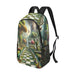 The sophistication of the Garden of Chess Fan Club Fabric Backpack with Side Mesh Pockets (1659)
