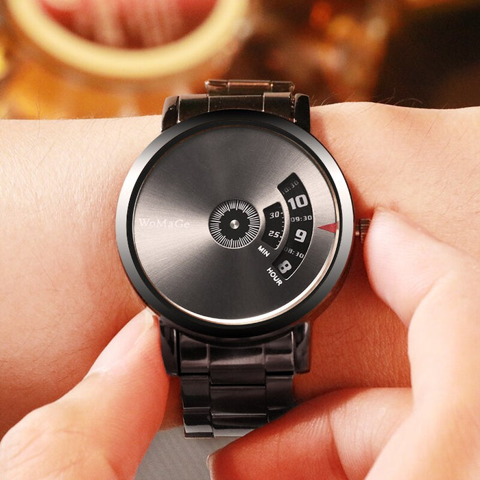 WoMaGe Fashion Watch Men Watches Stainless Steel Creative Men's Watches Male Wristwatch Luxury Mens Clock reloj mujer bayan saat - eZthings USA WE SORT ALL THE CRAZIEST GADGETS, GIZMOS, TOYS & TECHNOLOGY, SO YOU DON'T HAVE TO.