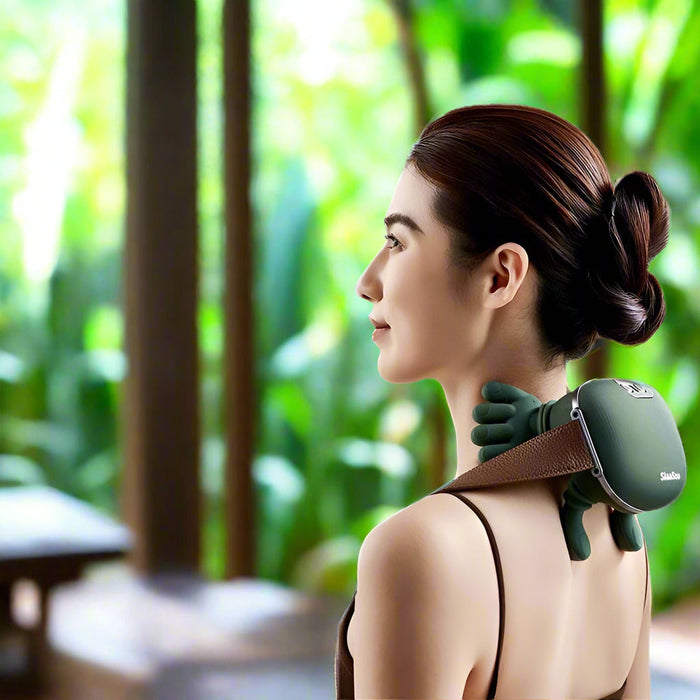 Master Hand Shoulder & Neck Massager with Heat Compress - eZthings USA WE SORT ALL THE CRAZIEST GADGETS, GIZMOS, TOYS & TECHNOLOGY, SO YOU DON'T HAVE TO.