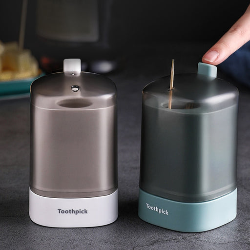 Toothpick Box Holders Automatic Detachable Tooth Pick Storage Dispenser Push-type Toothpick Box Holder Table Decoration Holders - eZthings USA WE SORT ALL THE CRAZIEST GADGETS, GIZMOS, TOYS & TECHNOLOGY, SO YOU DON'T HAVE TO.