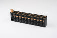 24 AA Pack Battery Caddy (Black) - eZthings USA WE SORT ALL THE CRAZIEST GADGETS, GIZMOS, TOYS & TECHNOLOGY, SO YOU DON'T HAVE TO.