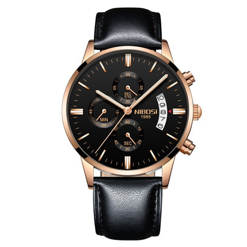 NIBOSI Relogio Masculino Men Watches Luxury Famous Top Brand Men's Fashion Casual Dress Watch Military Quartz Wristwatches Saat - eZthings USA WE SORT ALL THE CRAZIEST GADGETS, GIZMOS, TOYS & TECHNOLOGY, SO YOU DON'T HAVE TO.